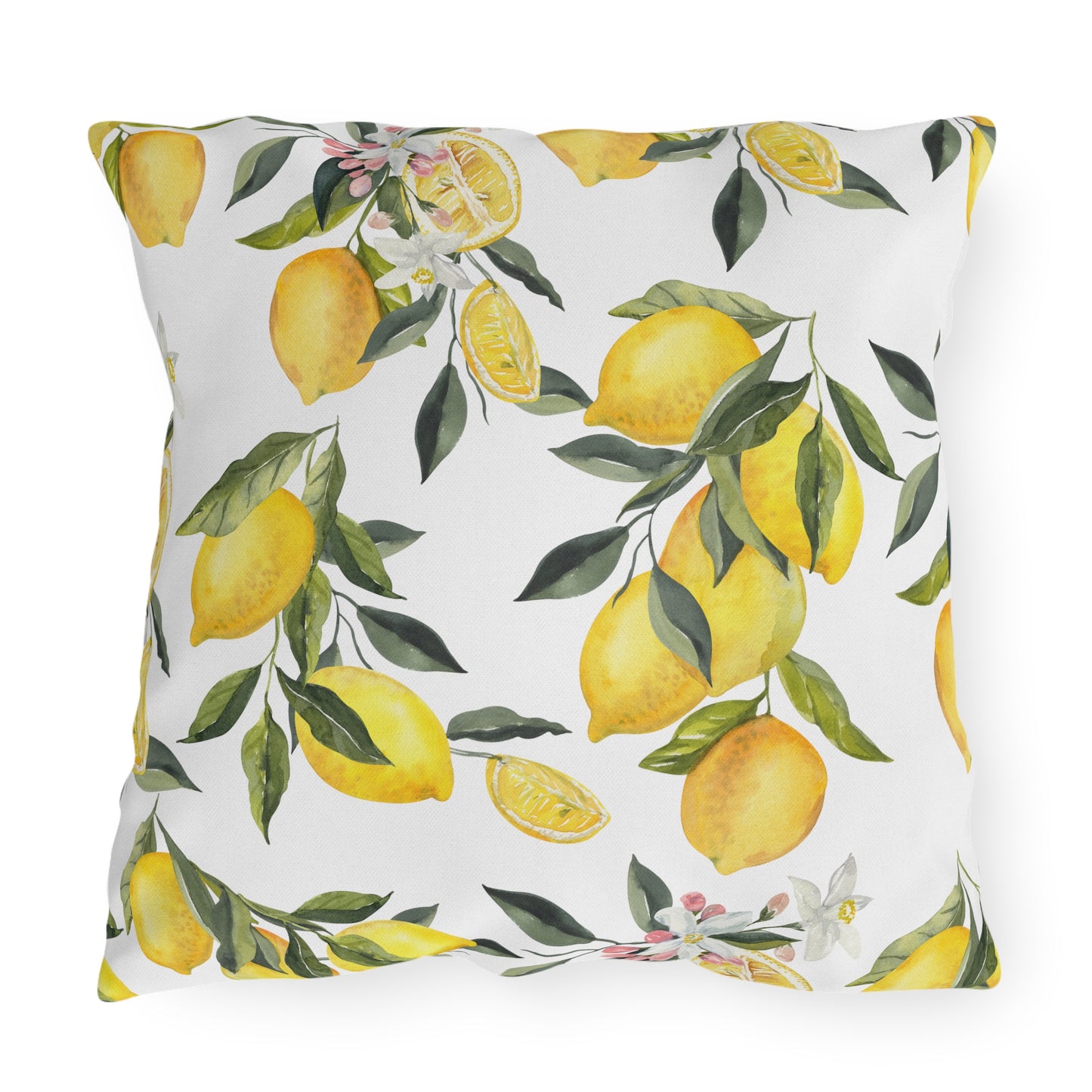 Outdoor Pillow Lemon Decor | Front Porch Pillow | Back Porch Pillow