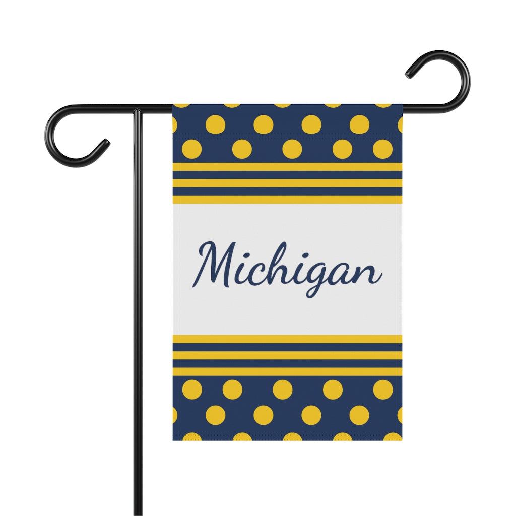 Michigan Garden Flag | Football Season | Game Day