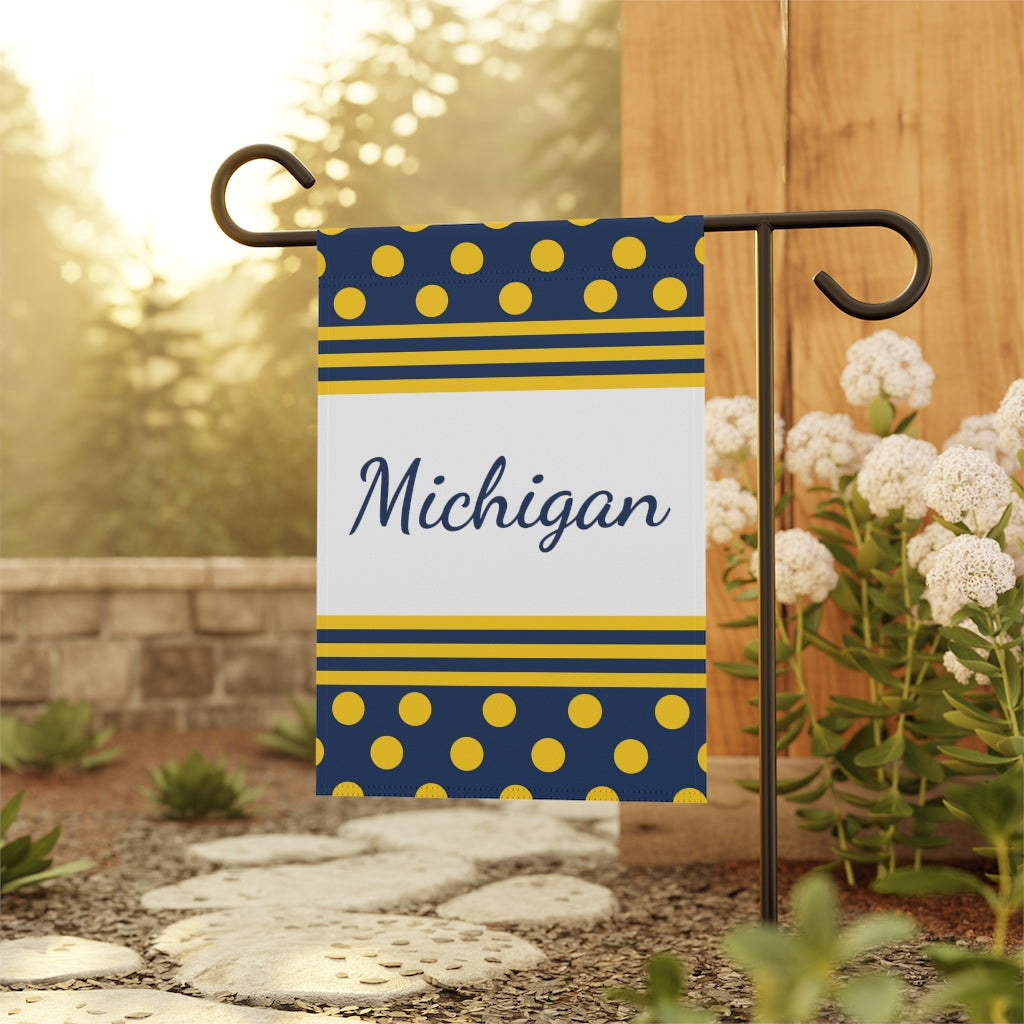 Michigan Garden Flag | Football Season | Game Day