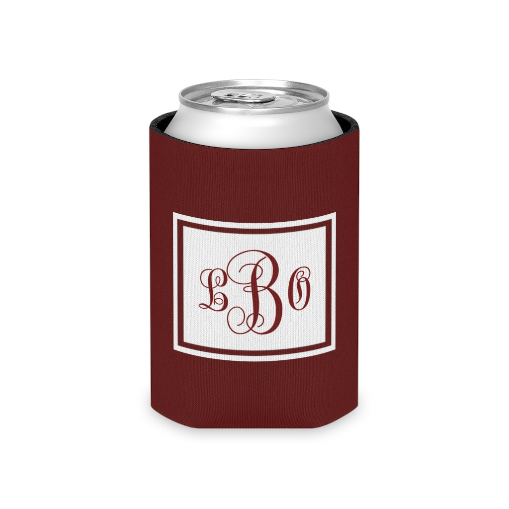 Maroon/White Can Coozie | Game Day | College Team Colors