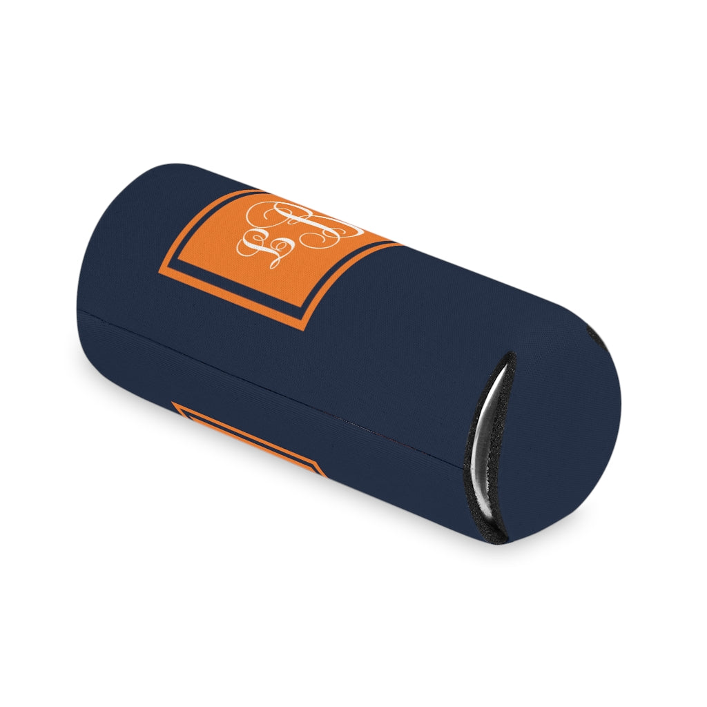 Orange/Navy Can Coozie | Game Day | College Team Colors