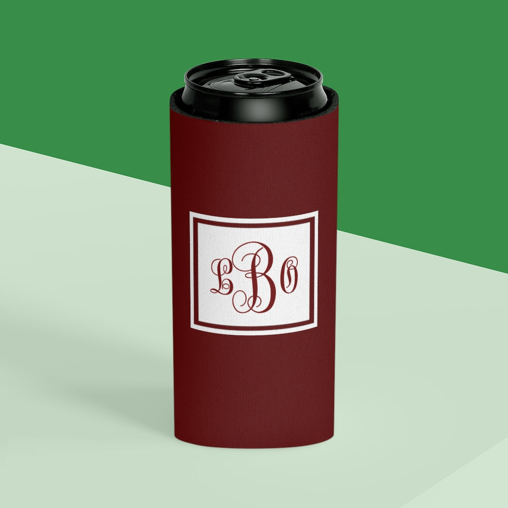 Maroon/White Can Coozie | Game Day | College Team Colors