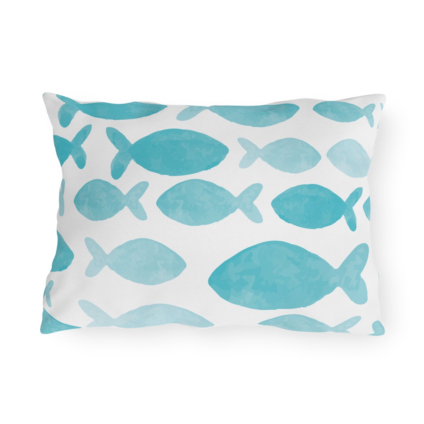 Outdoor Pillow Fish and Beach House Design | Front Porch Pillow | Back Porch Pillow