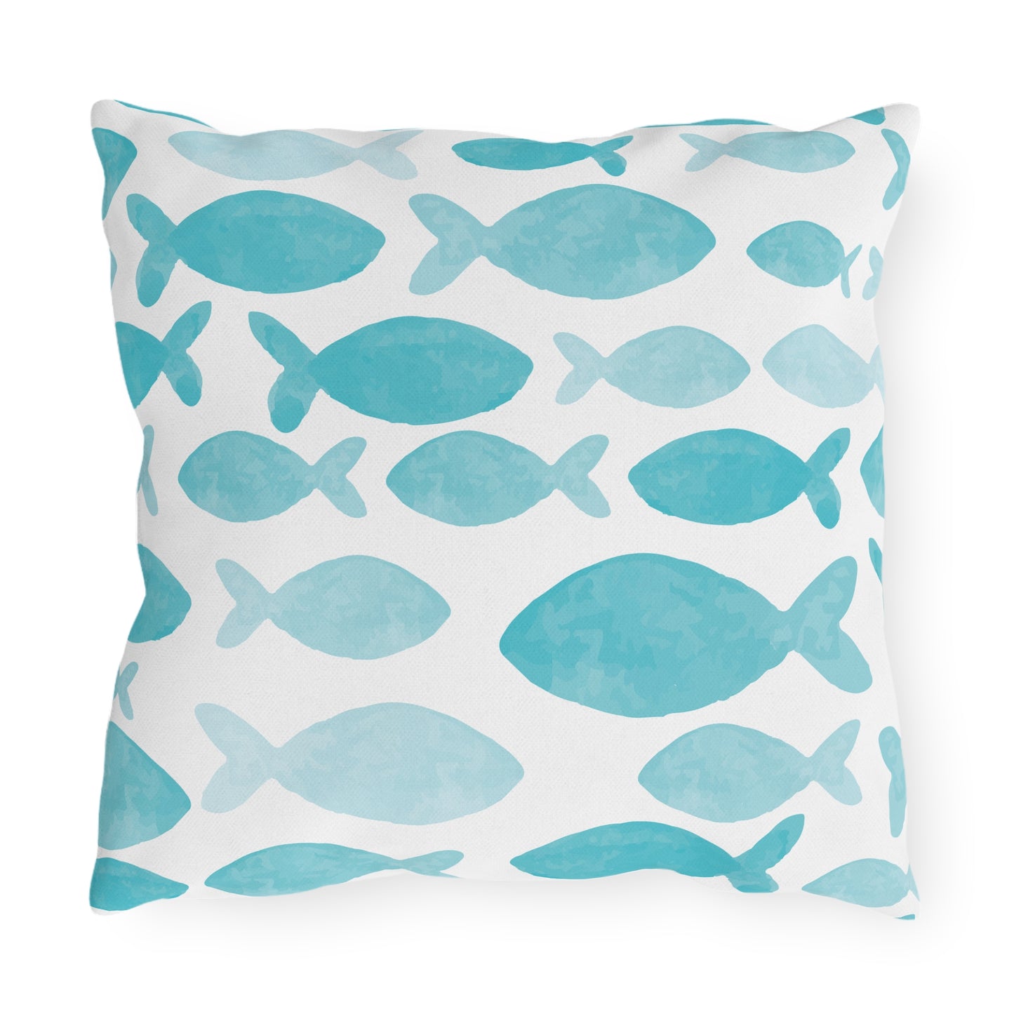 Outdoor Pillow Fish and Beach House Design | Front Porch Pillow | Back Porch Pillow