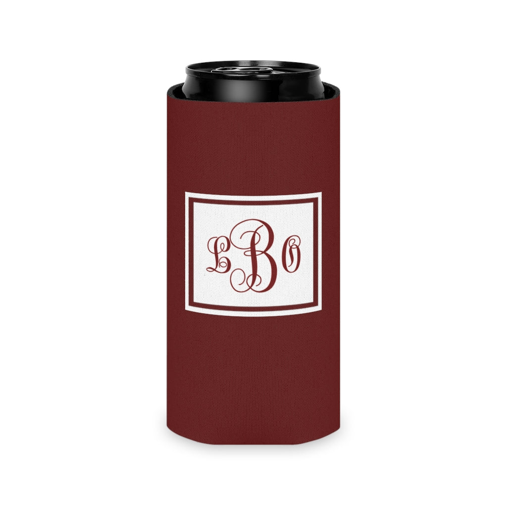 Maroon/White Can Coozie | Game Day | College Team Colors