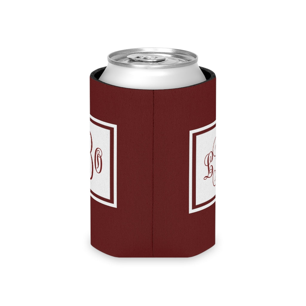 Maroon/White Can Coozie | Game Day | College Team Colors