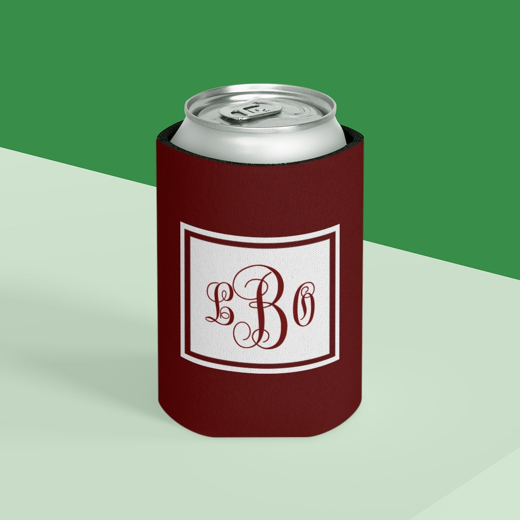 Maroon/White Can Coozie | Game Day | College Team Colors