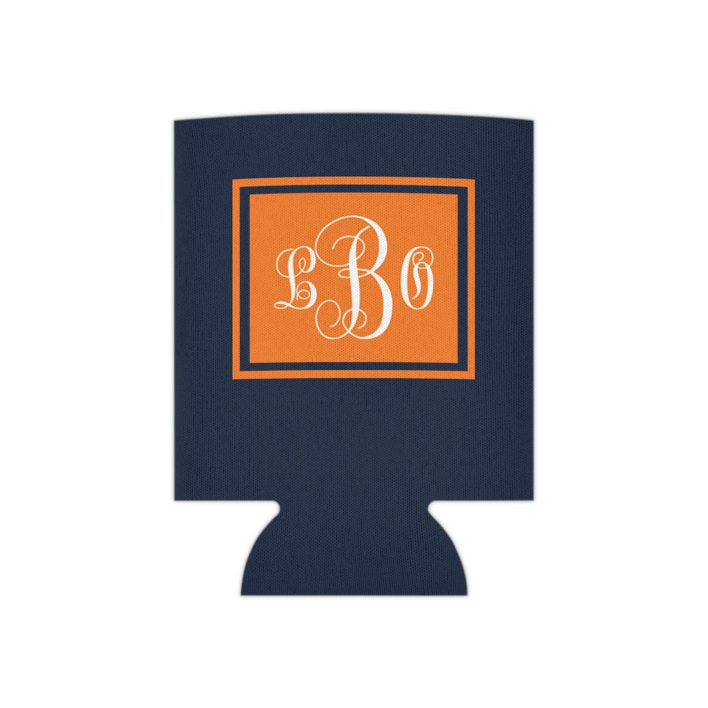 Orange/Navy Can Coozie | Game Day | College Team Colors