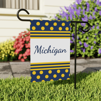 Michigan Garden Flag | Football Season | Game Day