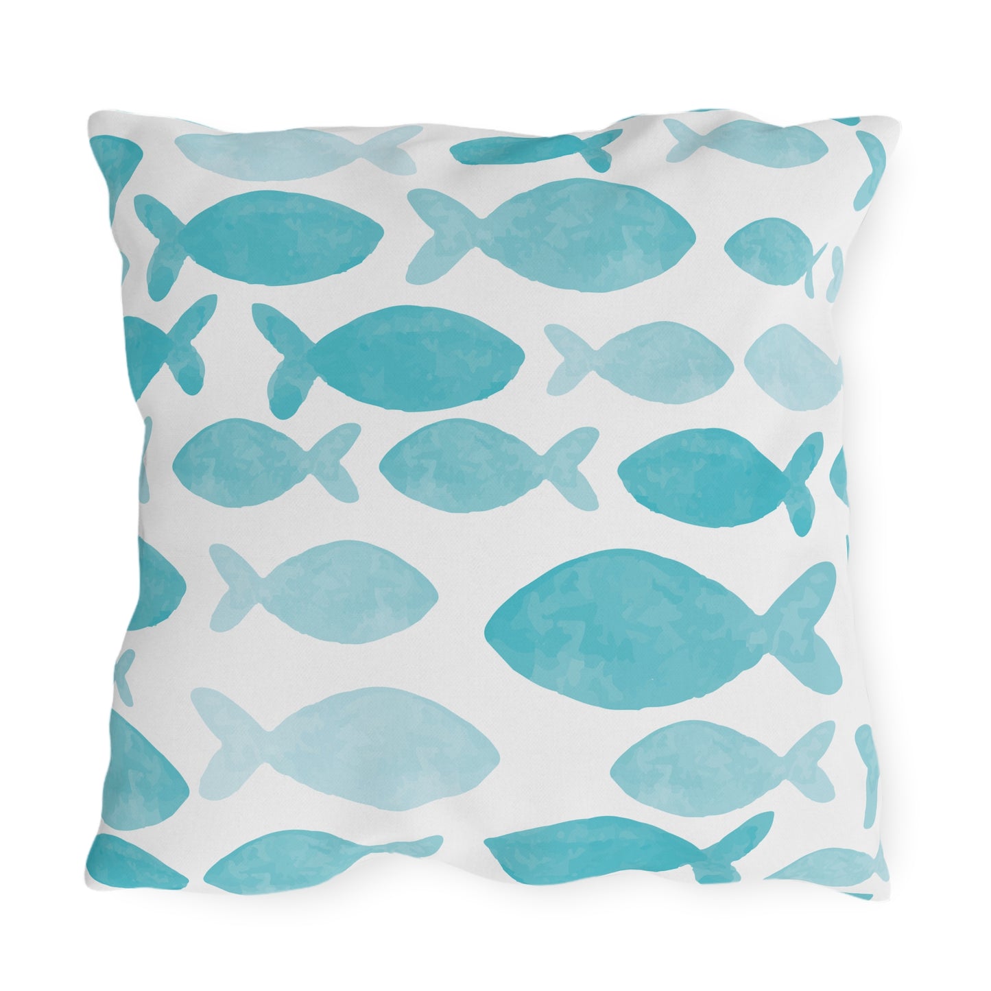 Outdoor Pillow Fish and Beach House Design | Front Porch Pillow | Back Porch Pillow