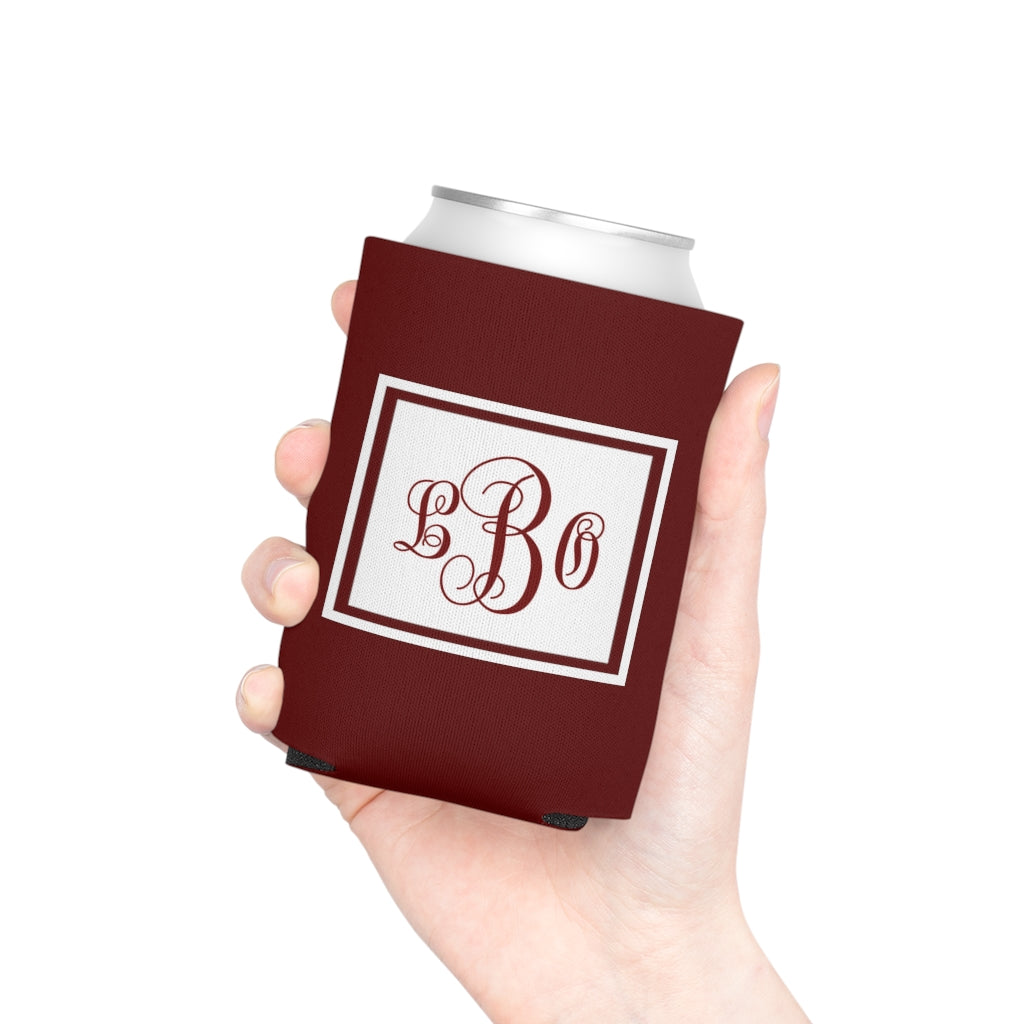 Maroon/White Can Coozie | Game Day | College Team Colors