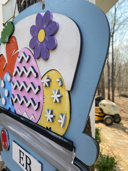 Easter Bunny Truck Door Hanger